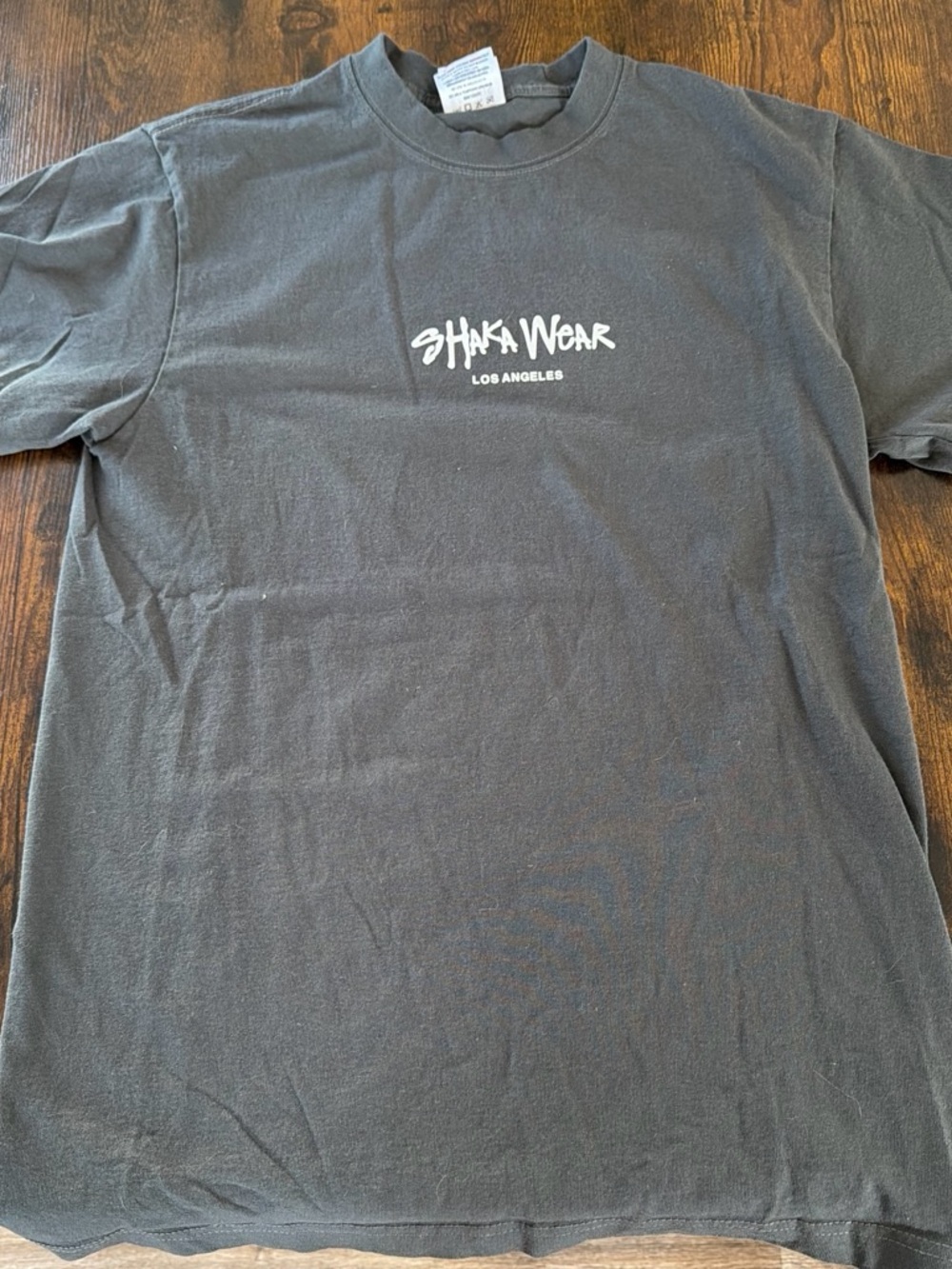 Shaka Wear Los Angeles Black Graphic Short-Sleeve Tee